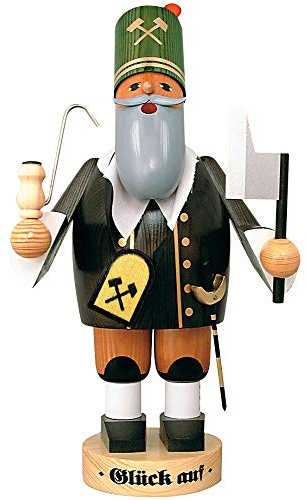 KWO Olbernhau 21225 Räuchermännchen Bergmann Größe L, 41 cm