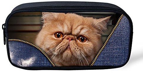 Umarmungen Idee Animal Cowboy Federmäppchen Pen Tasche Stationery Beutel Geldbörse 22x4.5x11cm Pocket Pet 12