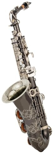 Saxophon Alt Schwarz Neusilber Legierung Altsaxophon Messing Musikinstrument Mit Koffer Mundstück Anfänger saxophon