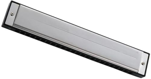 Mundharmonika, 24 Löcher, Messingrohr, Harfe, C-Taste, ABS-Kamm, Holzblasinstrument(G)