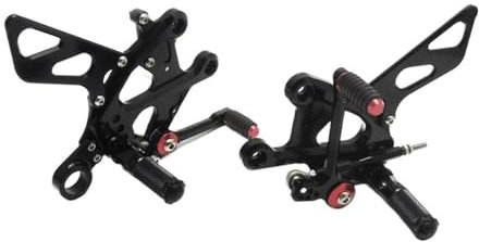 Cale Pied Moto GSX-S1000 F Repose-Pieds en Aluminium Réglable pour Siège Arrière Repose-Pieds pour Su&zuki GSX-S1000Z 2015 2016 Accès Moto