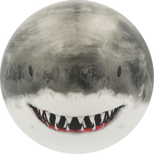 Sunflex® Diving Ball Hai | Ball kann mit Wasser gefüllt Werden oder mit Luft | Wasserball | Land- & Tauchball | Durchmesser 23 cm | Beachball für Kinder ab 3 Jahren