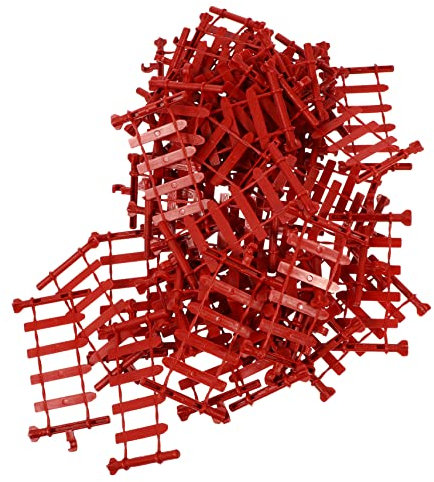 ifundom 50 Stück Simulation Garten Lattenzaun Spielzeug Für Kinder Kunststoff Zaun Zubehör Sicher Und Waschbar Dekorationen