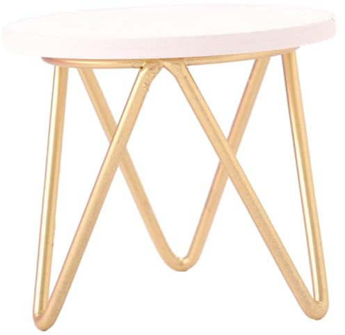 Garneck Miniatur Couchtisch Für Puppenhaus Tisch Für Wohnzimmer Esszimmer Deko Als Zubehör Für Miniaturmodelle Und Kreative Bastelprojekte