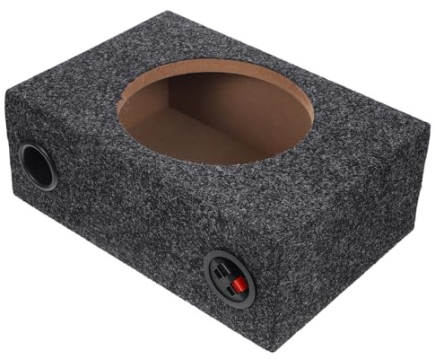 OSOLADY Box Subwoofer Per Auto in Legno 8 Pollici, Cassa Altoparlante Sigillata, Leggera e Compatta Per Migliorare Bassi Veicoli e Sistemi Audio Auto
