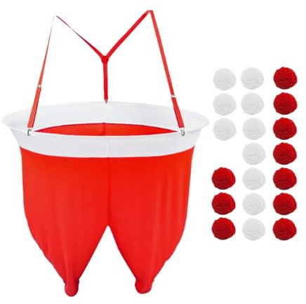 Juego de Pantalones de la Abuela,Tirar Gigante- Actividades Familiares,Pantalones Pelota Atrapar Jardín Juego - Para Jardín Cumpleaños Reunión Familiar Equipo Rebote Grupo