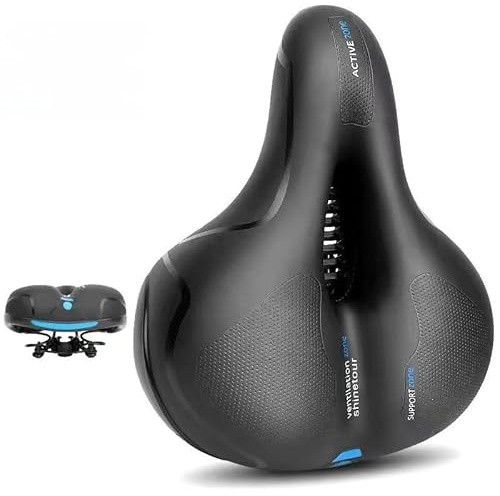 CloudComfort Pro - Endlich Schmerzfrei Radfahren Fahrradsattel Ergonomisch für Mountainbike Heimtrainer E-Bike