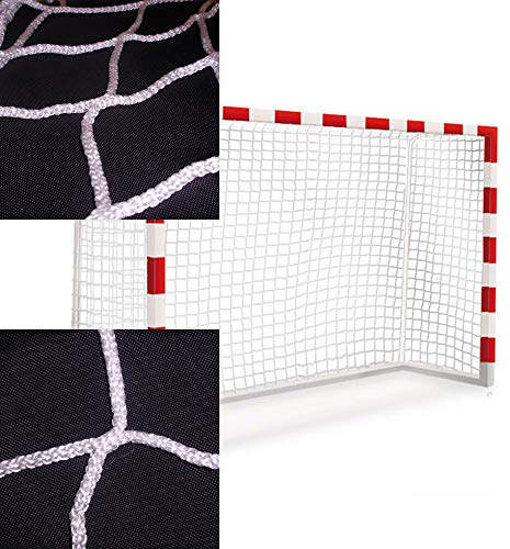 Ett par målnät till handboll och futsal, 3 x 2 m, polypropen, 3 mm