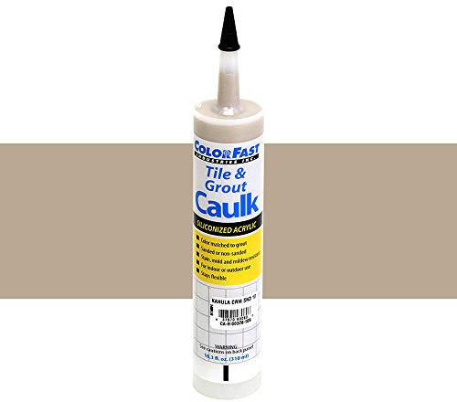 TEC Color Matched Caulk by Colorfast (Unsanded) (961 Sandstone Beige)