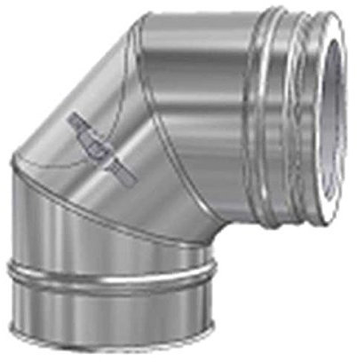 Ø 150 mm Schiedel ICS Bogen 90° mit Reinigungsöffnung flach