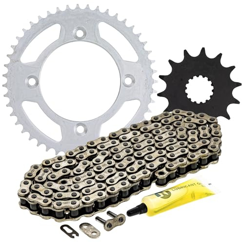 NICHE Drive Sprocket Chain Combo for Yamaha YZ85 Front 14 Rear 47 Tooth 428HZ Standard 118 Links