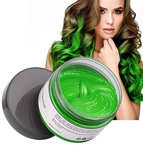 Temporäre Haarwachs Farbe, OCHILIMA Haarwachs Frisur Farbstoff Schlamm, natürliche Inhaltsstoffe Waschbare Haarstylingcreme für Männer Frauen Farbwachs 120g /4,23 Unzen