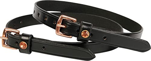 Harry's Horse Sporenriemen Rosegold, Farbe:schwarz