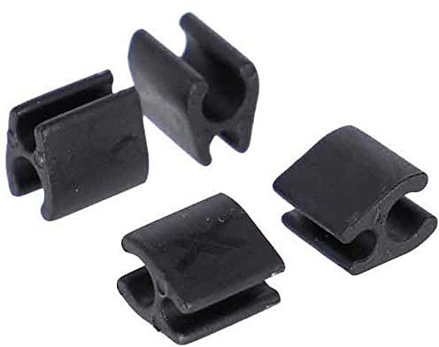 XLC Winora Unisex – Erwachsene Kabelclip, Schwarz, OneSize