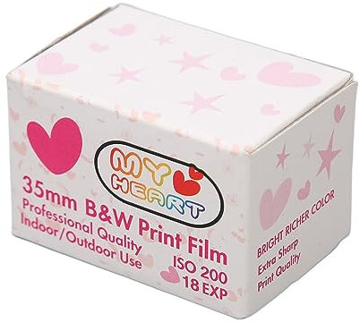 Fockety 35mm Black and White Print Film, 24x36mm Professional ISO 200, 135 Cameras