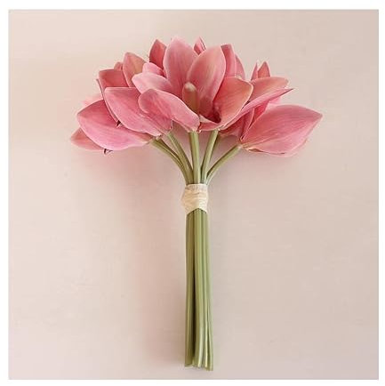 Flores Artificiales para decoración de orquídeas Artificiales Artificiales en jarrón de Cristal para decoración de Escritorio, Planta de orquídea Falsa bonsái para decoración del hogar, Oficina,