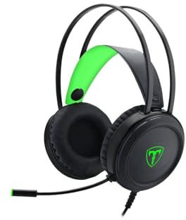 COMPUCLEAR T-DAGGER Ural T-RGH202 Gaming Headset, Over-Ear, Wired, Black