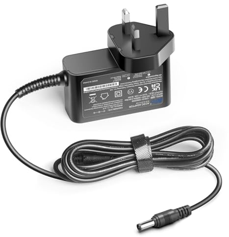 KFD 15V Power Adapter Charger for Halfords 6-in-1 Jump Starter Power Pack Halfords Jump Starter Power Pack 6 in 1 6in1 Since 1892 650 Amp/100 Watt Portable 654898 Power Supply Battery Charger
