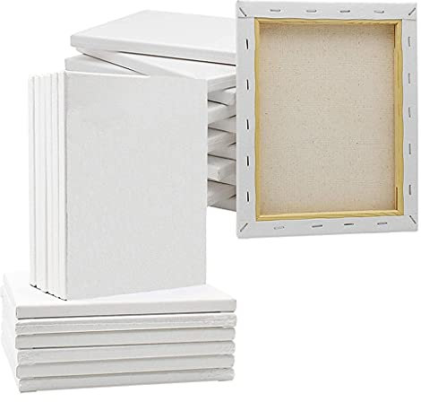 2pcs / Lot Cadre En Bois De Coton Pour Toile Peinture À L'huile De Toile D'artiste Professionnelle Encadré Pour Peinture Acrylique À Huile D'apprêt(30x30cm 2pcs)