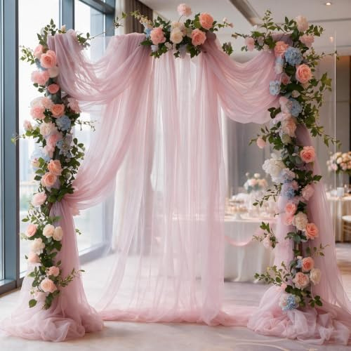 5mx160cm Soft Tüllstoff,Tüll Stoff Rolle Tüllband,Tisch Deko,Organza Stoff,Netzstoff Dekostoff Drapierstoff für Arbor Hochzeit Vorhang Hochzeitsbogen Torbogen Zeremonie Kleid Tüllrock Schleier