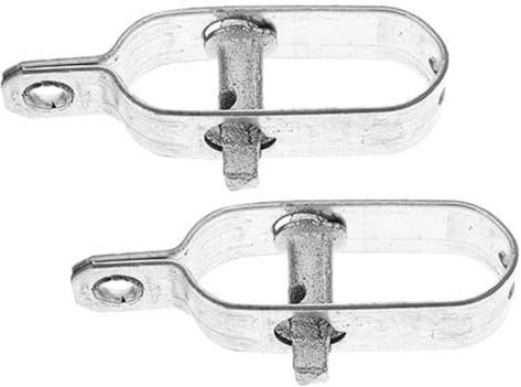 POPETPOP 2 Piezas Tensor de Cable de Acero Resistente para Alambre de Jardín de Unidades Tensores de Cuerda Robustos y Anticorrosivos para Exteriores para Vallas y Cables de Acero