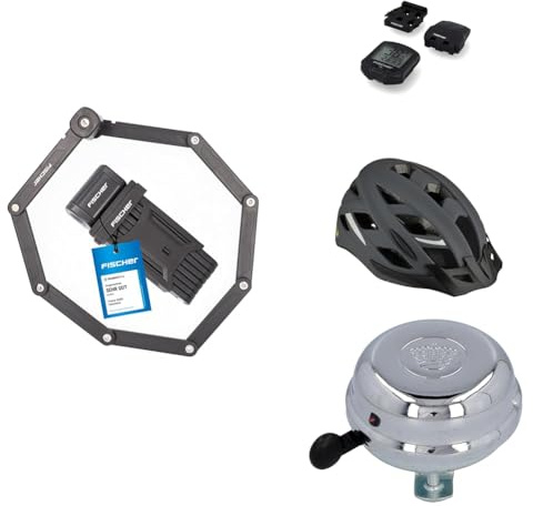 Bundle City Safe - FISCHER Faltschloss, Computer, Helm und Glocke