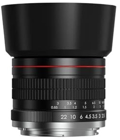 Lens, Objectif Portrait 85 mm F1.8, Compatible avec Les Reflex numériques Nikon, Compatible avec Les Reflex numériques Canon EOS,for Camera(Z)