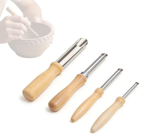 Ztolbriy Herramientas de Cerámica - Juego de Herramientas Profesionales para Cerámica, Ideal para Modelado, Escultura y Alisado de Arcilla, Adecuado para Artistas Principiantes y Expertos