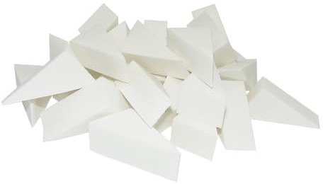 Fantasia - 21010 - esponjas pequeñas maquillaje - blanco - 50 piezas