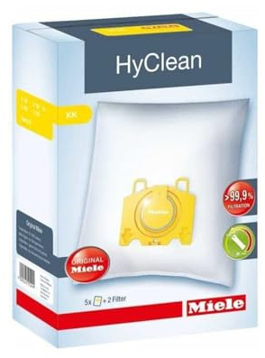 Miele Original Zubehör – HyClean 3D Efficiency GN Staubsaugerbeutel – Schließt den Staub sicher im Staubsauger ein (10123260)