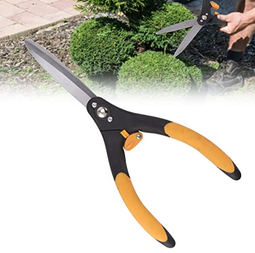 Hecken-Gartenschere – Gartenschere Mit Reibungsarmer Klinge aus 65-Mangan-Stahl – Gartenschere Für Bypass-Beschneidung