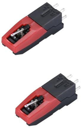 Toyvian 2pezzi Puntina Di Ricambio Professionale Per Gramofono Con Testina Accessorio Per Dischi Vinile e Giradischi Installazione Facile e Qualità Sonora Eccellente