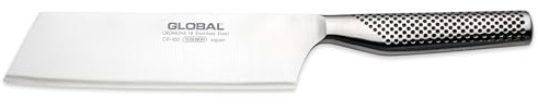 Global Model X 7 Nakiri Knife - Made in Japan - Heavy Duty Chopper