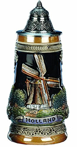 KING Boccale da Birra tedesco Relief dell'Olanda 0,25 litri KI 305 0,25L Holland