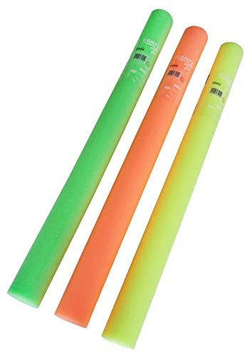 Grevinga® Pool-Nudel *NEON* | 12er Set | Je Farbe 4 Stück | Schwimmnudel | Wassernudel
