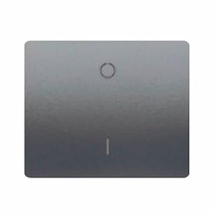 Bjc iris color - Tecla interruptor bipolar serie iris acero neptuno