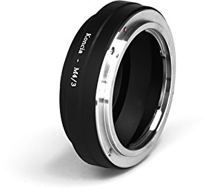AR – M4/3 objektivadapter kompatibel med Konica-objektiv till Micro 4/3 MFT Four Thirds adapter