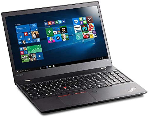 Lenovo ThinkPad T570 39,6cm (15,6) Notebook (i5 7200U, 16GB, 512GB SSD NVMe, Full HD, CAM) + Win 10 (Generalüberholt)