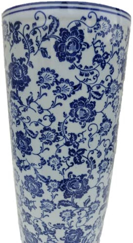 Classic Umbrella Stand/Walking Stick holder Ceramic 18 Round