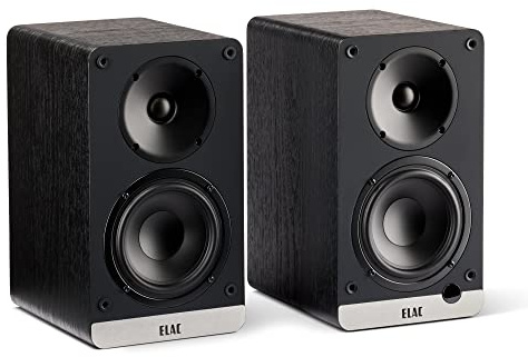 ELAC Debut ConneX Powered Bookshelf Speakers with HDMI ARC (Black)