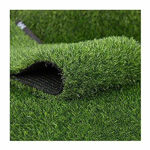 30 mm Kunstrasen-Garten-Kunstrasen, grüne falsche Rasen-Teppichmatte, Com (2 × 3 m)