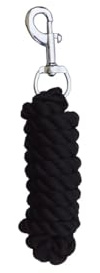 Führstrick Twist, Snapkarabiner schwarz