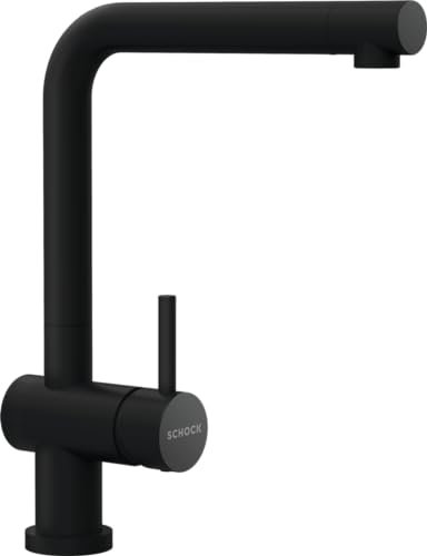 Schock 540008PUR Cuisine EPOS W – Robinet Basse Pression pour fenêtre avec Bec Fixe et raccords Standard, Puro