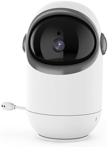 TakTark Kamera für 5 Zoll Babyphone Modell 2024 (Zur Verwendung Muss Eine Babyphone-Bildschirmeinheit Angeschlossen Werden, Im Paket Ist Kein Babyphone-Display Enthalten)