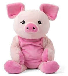 HUGIMALS Weighted Sensory Plush - 2kg Calming Stuffed Animal For Kids & Adults - Removable Weight, Washable, Deep Pressure Stimulation