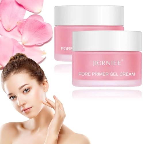 Pore Primer Gel Cream - 2 Stück Pore Base Gel Cream, Porenfüllende Gels Creme, Grundierung für das Gesicht, Porenfüllendes Creme, Moisturising and Oil Control, Für Alle Hauttypen Geeignet