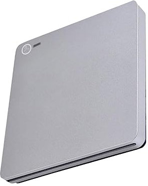 Mikikit Multifunctional Slot-loading Dvd External Dvd Burner Dual Lightweight for Home Office