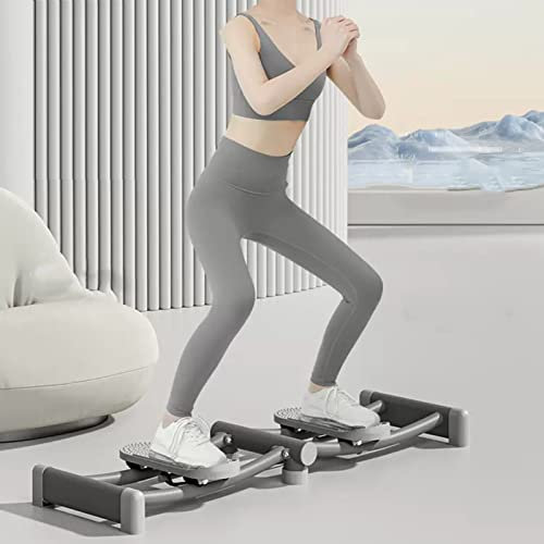 Beintrainingsgeräte - 2 in 1 Skimaschine für Heimtraining, Schlankheitsreformer für Bauch, Darm und Gesäß, ideal für Cardio- und Krafttraining
