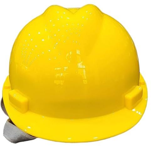 CAKEEYUM Elmetto per Bambini Casco di Sicurezza Regolabile da 19, 7-23, 6 Pollici Sospensione a 4 Punti Ideale per i più Piccoli Giallo Bambini, Cappelli per, per, Stile Berretto, Sicurezza H