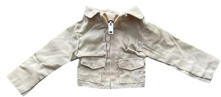 Mqiklt Jacke/Mantel Im Maßstab 1:6 für Actionfiguren, Cosplay Miniatur Anziehpuppen, Stilvolles Kostüm, Puppenaccessoires, Kleidung für 30 cm Große Figuren